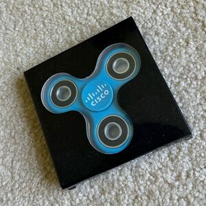 Cisco Black Fidget Spinner